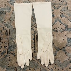 Vintage Van Raalte Ivory Opera Evening Gloves